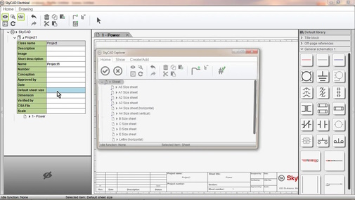 Creating and naming sheets thumbnail
