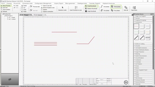 Inserting connections
