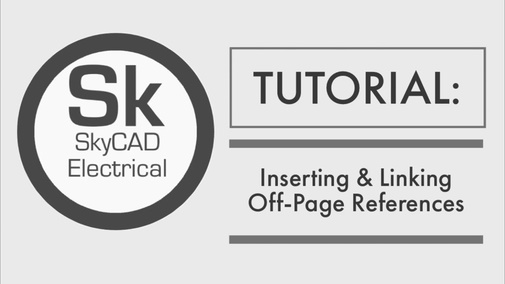 Inserting and linking off-page references