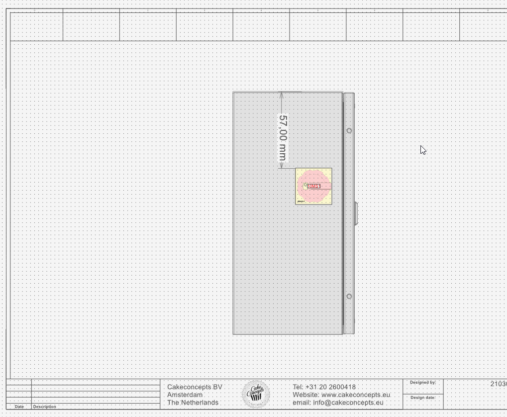 Dimension on sheet | SkyCAD - Electrical CAD software